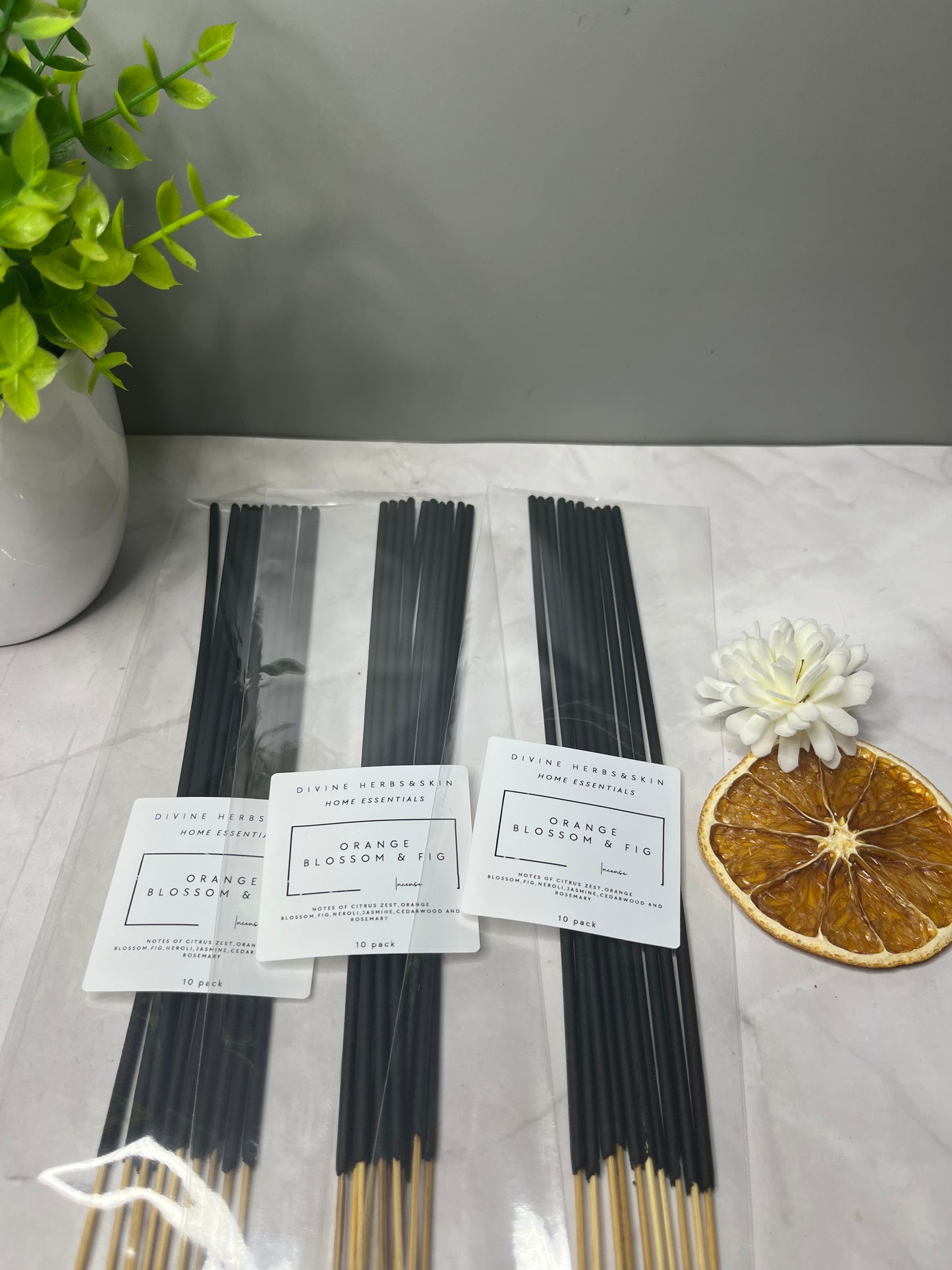 Orange blossom & Fig 10 pack